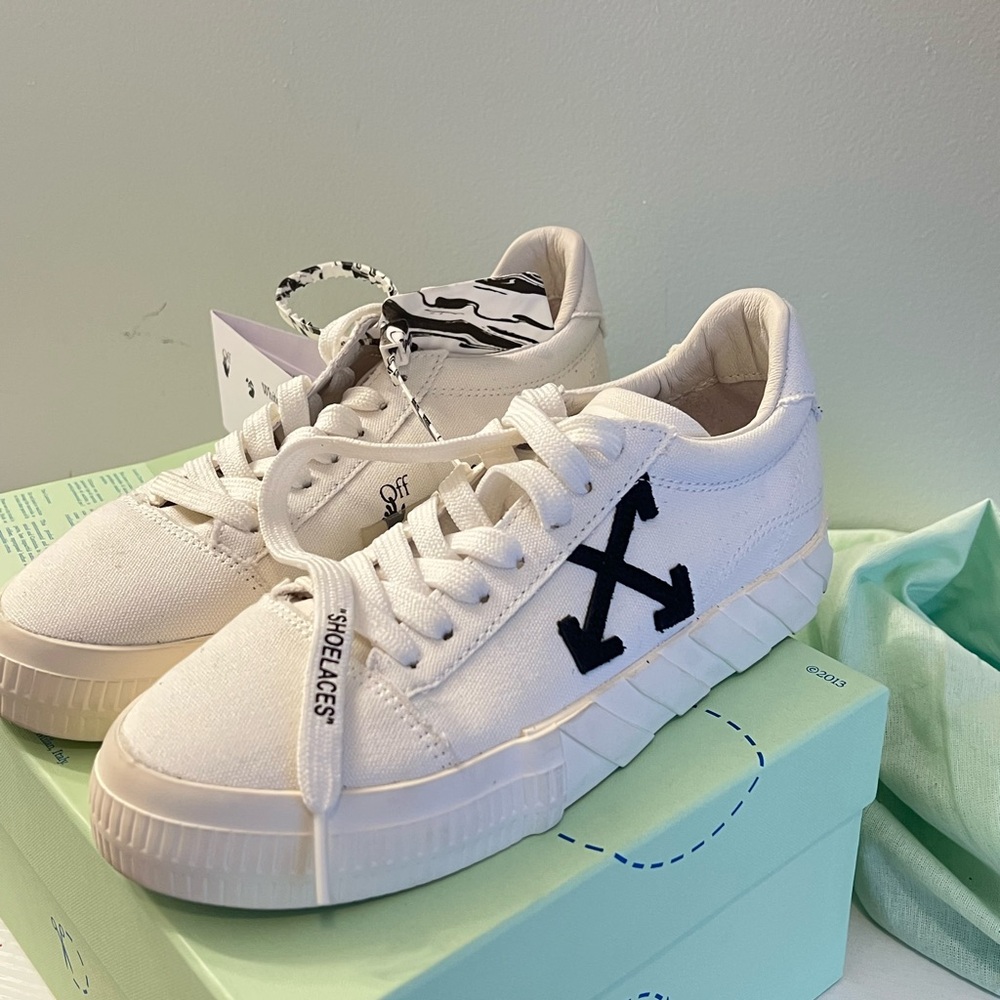 Off-White™ Vulcanized Sneakers - White Canvas